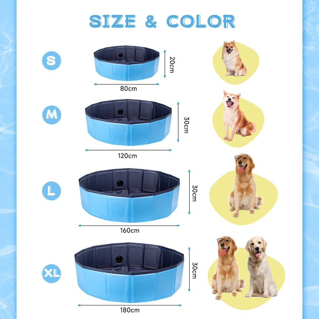 Piscina Plegable para Perros