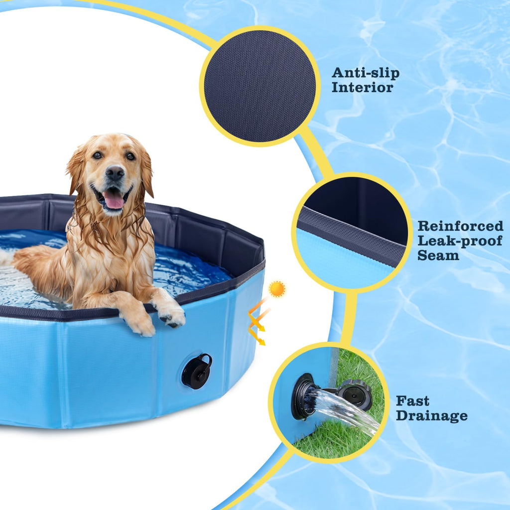 Piscina Plegable para Perros