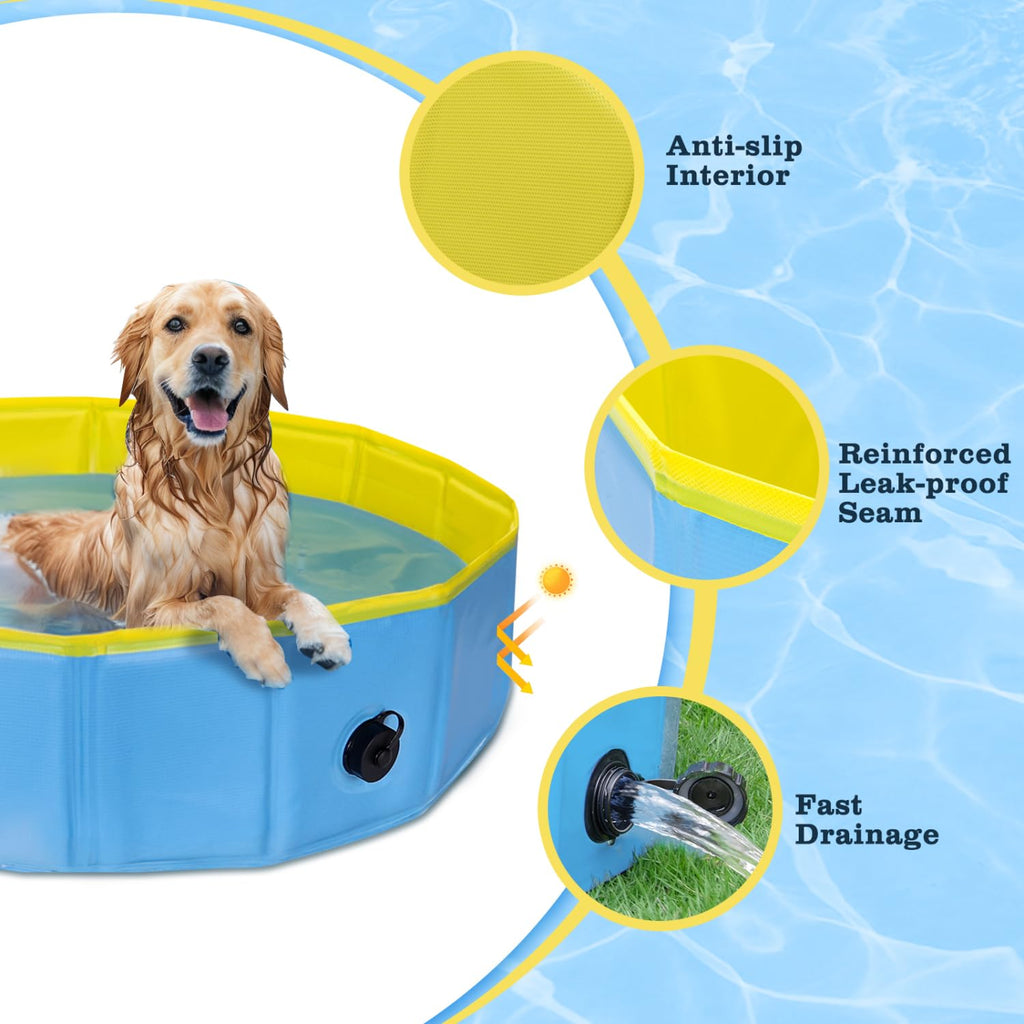 Piscina Plegable para Perros
