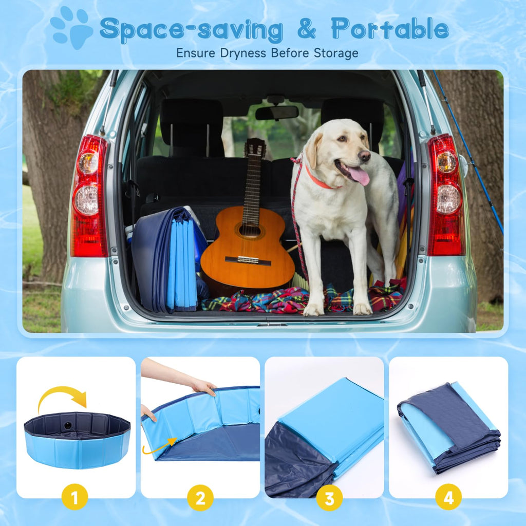 Piscina Plegable para Perros