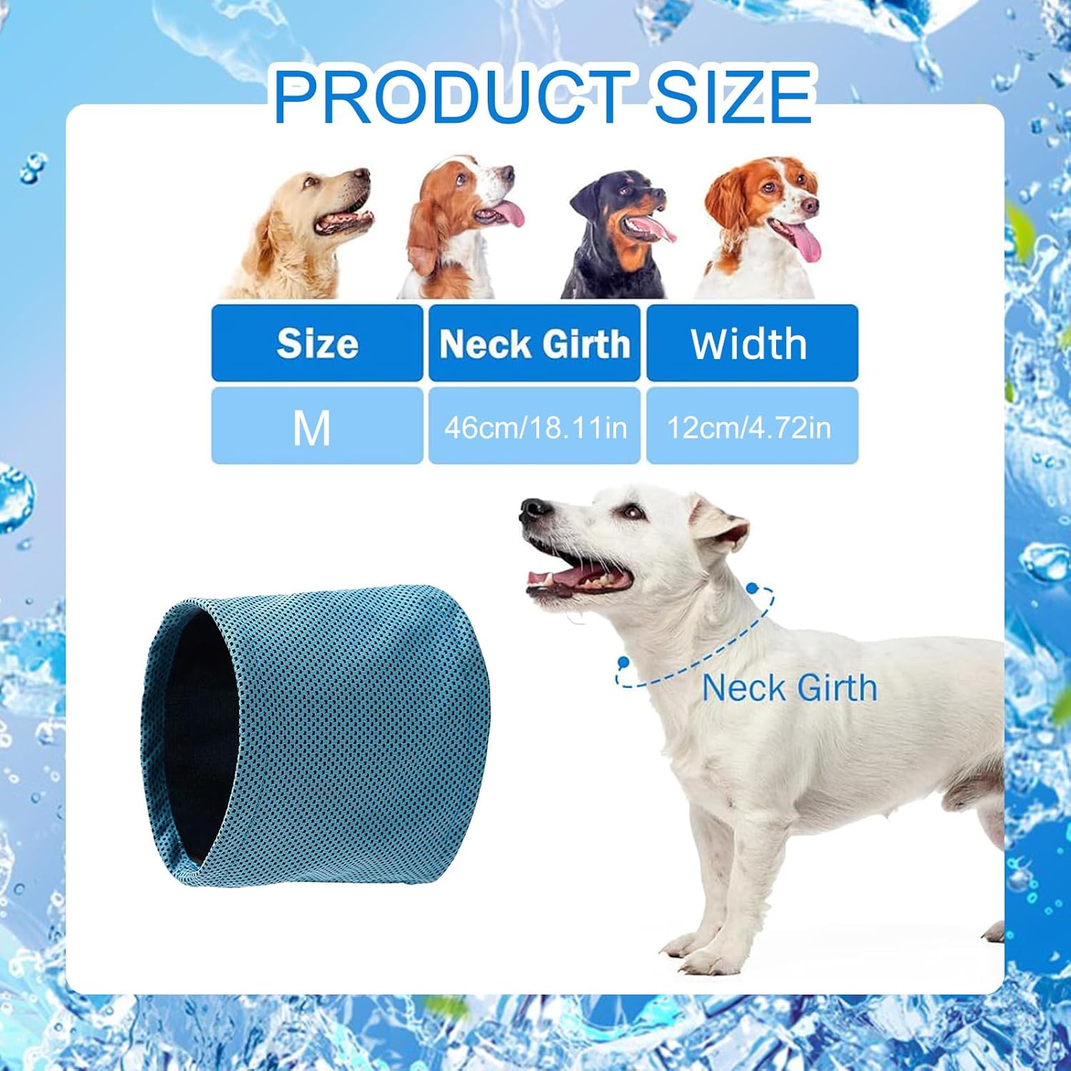 Collar refrigerante para perros