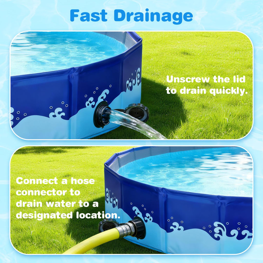 Piscina Plegable para Perros