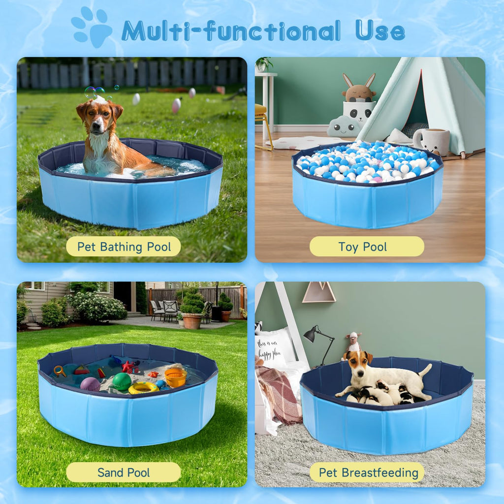 Piscina Plegable para Perros